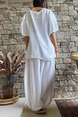 Randles Puff Sleeve Blouse White